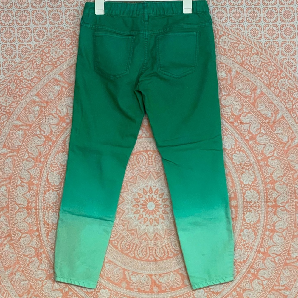 Hombre green free people skinny jeans size 28